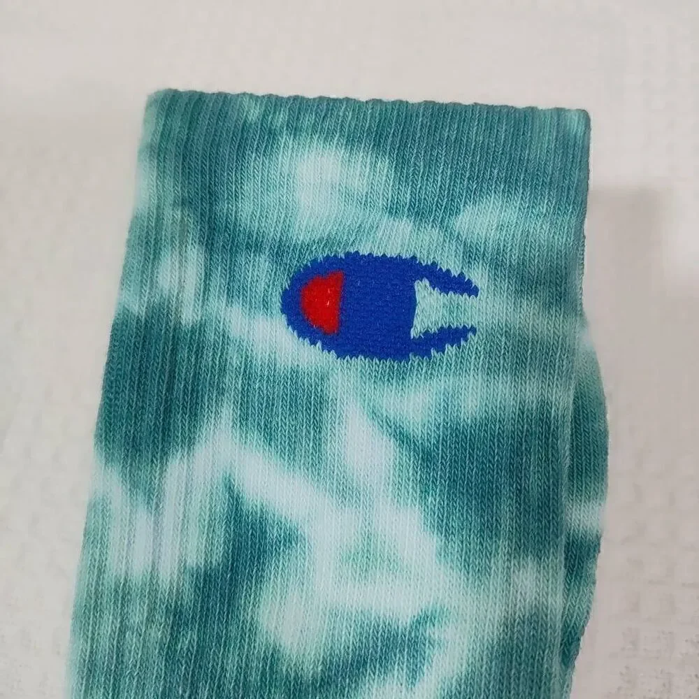 Champion Tie Dye Crew Socks -S